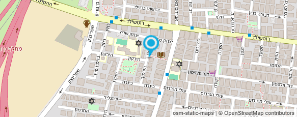 מפת הגעה אל הגן של יעל מפת הגעה אל הגן של יעל