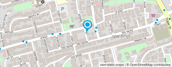 מפת הגעה אל גן הנשיא