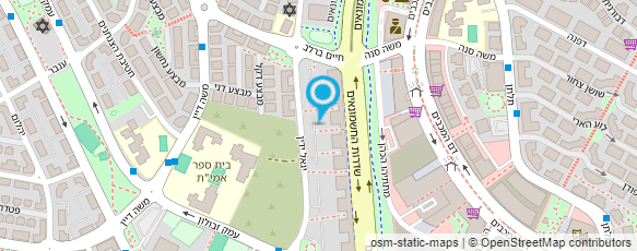 מפת הגעה אל ד"ר פלג עמוס