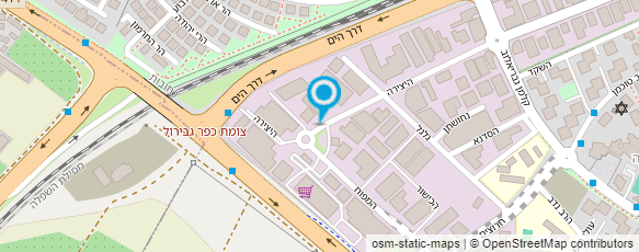 מפת הגעה אל ט.ל גרניט ואבן