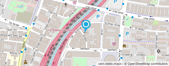 מפת הגעה אל שיפודי התקוה-משרדים