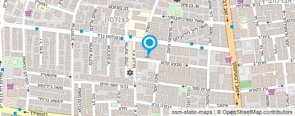 מפת הגעה אל המרכז לספורט טיפולי