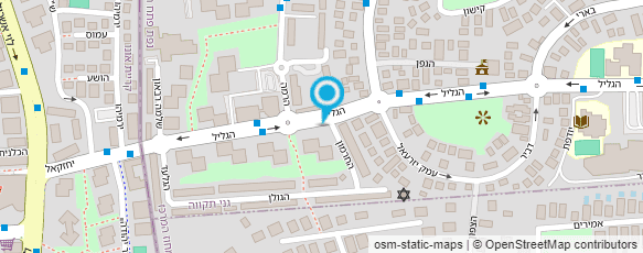 מפת הגעה אל רביד עיצובים