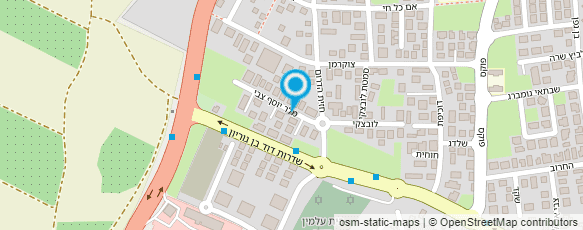 מפת הגעה אל נחשון הכל יכול