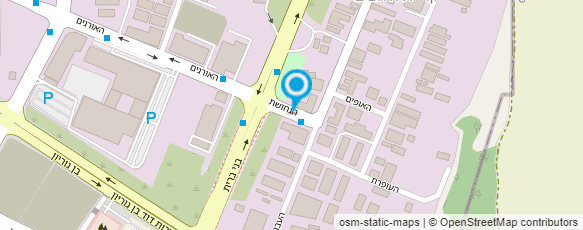 מפת הגעה אל מסגריית ד.אפשטיין