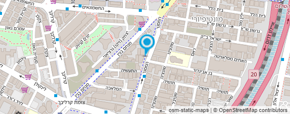 מפת הגעה אל עודד מורנו; משרד עו"ד