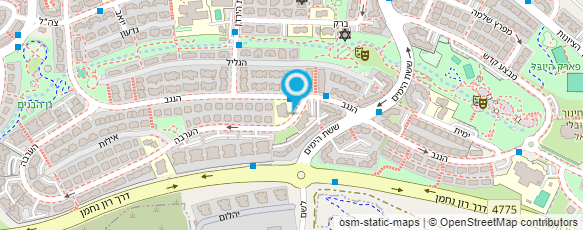 מפת הגעה אל "אמונה" מעון יום