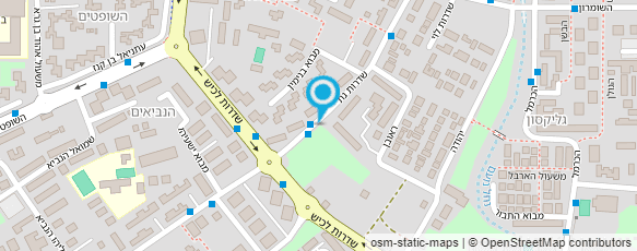 מפת הגעה אל סופר סת"ם מזוזות ותפילין