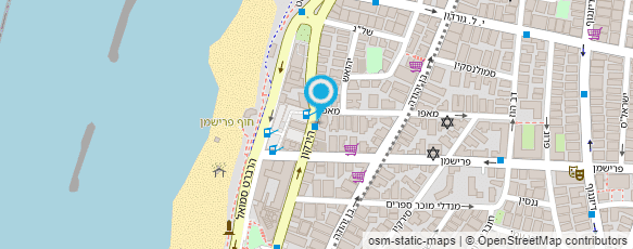 מפת הגעה אל הרוהט אקסלוסיב פלוס