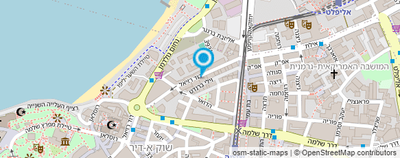 מפת הגעה אל ד.מ. עיצובים