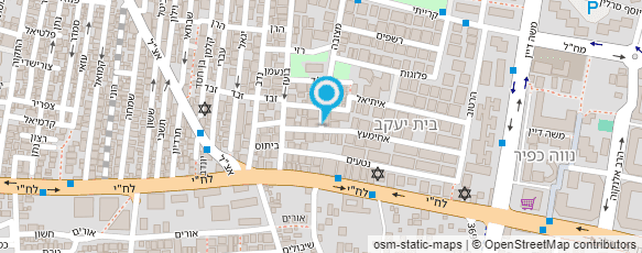 מפת הגעה אל נחום מוטי הדברות מזיקים