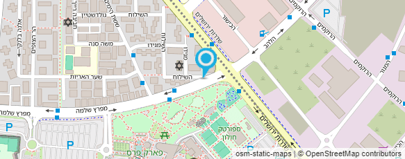 מפת הגעה אל רץ ברצון - שירותי שליחים