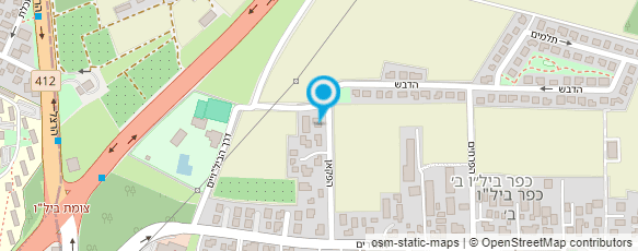 מפת הגעה אל דנה-עיצובים לחדרי ילדים