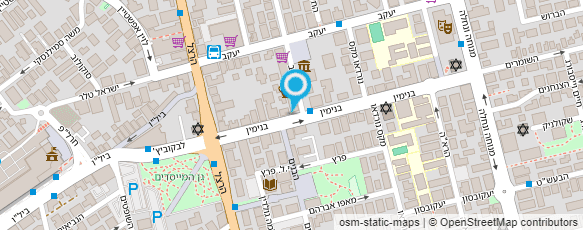 מפת הגעה אל מכון יופי-אתי