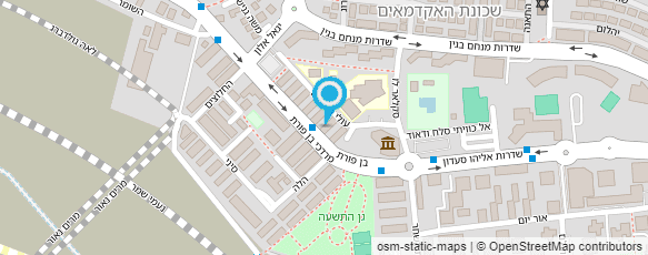 מפת הגעה אל גינות רמי