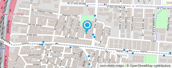 מפת הגעה אל צבע ושיפוצים זאב