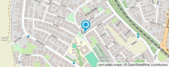 מפת הגעה אל דורון מנחה ומטפל בגוף ונפש