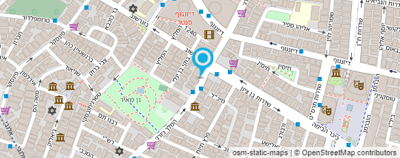 מפת הגעה אל ד"ר סעדיה פלאפל תימני