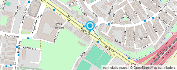 מפת הגעה אל בית ספר לכדורגל