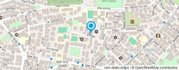 מפת הגעה אל רפי בן חקון