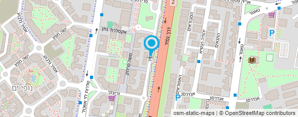 מפת הגעה אל אבן צוף אדריכלות וגננים