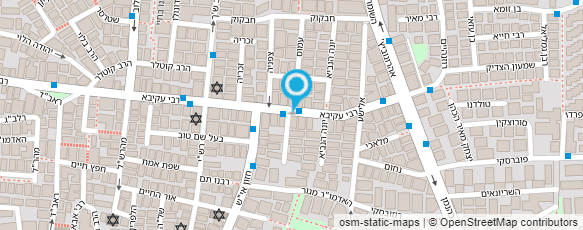 מפת הגעה אל גילה - עיצוב שיער ופיאות