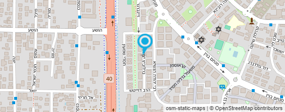 מפת הגעה אל אבי את מוטי