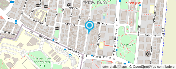 מפת הגעה אל אשכול פיננסים וטכנולוגיות מידע