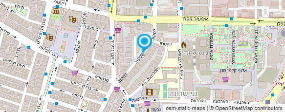 מפת הגעה אל עו"ד אהרון רוזה