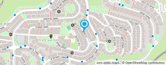 מפת הגעה אל ברוך דנון