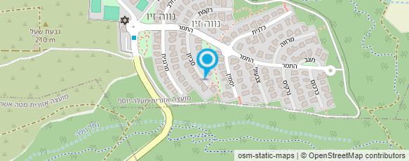 מפת הגעה אל פנינת האלונים