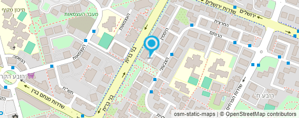 מפת הגעה אל רב טעמים - קייטרינג למוסדות