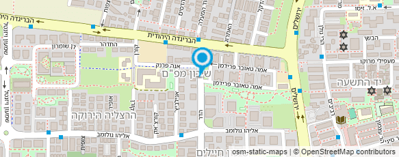 מפת הגעה אל שרית הספרית