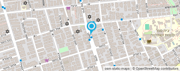 מפת הגעה אל המכללה לחוגים