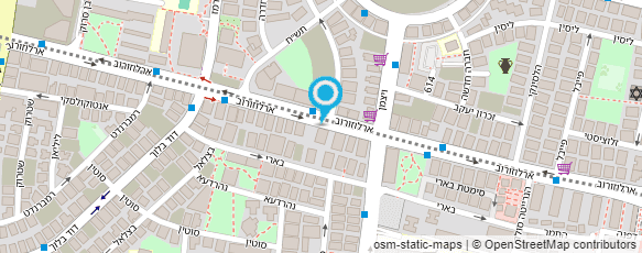 מפת הגעה אל מוניות צ'רטר מבית אוסיניראור