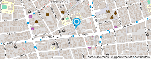 מפת הגעה אל לריסה איפור קבוע וספא