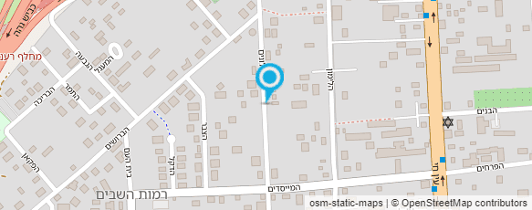 מפת הגעה אל איתי גל - רפואה סינית