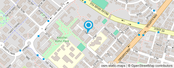 מפת הגעה אל אפרת גרינוולד - עורכת וידאו