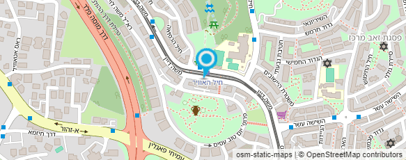 מפת הגעה אל אלמוג ברוך - הנהלת חשבונות