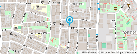 מפת הגעה אל גן מאיה