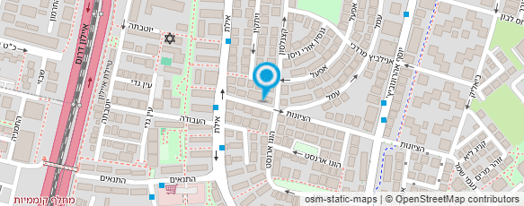 מפת הגעה אל מגע הקסם של לירון