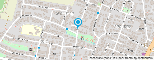 מפת הגעה אל גן אילנה