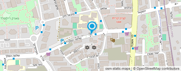 מפת הגעה אל גן שלמה המלך- ממ"ד