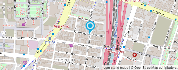 מפת הגעה אל רון סטודיו - יוסי רון