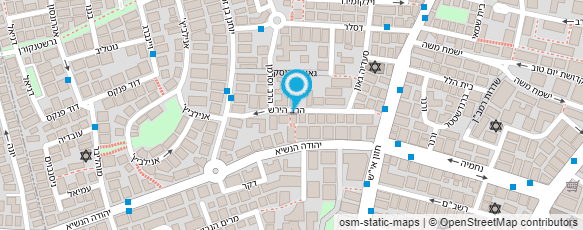 מפת הגעה אל גמ"ח של כץ שמלות כלה