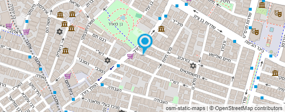 מפת הגעה אל גן פטל