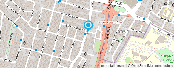 מפת הגעה אל נתיב החסד-סופר חסד בע"מ