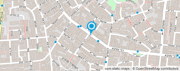 מפת הגעה אל המכון להכשרת מורות לציור