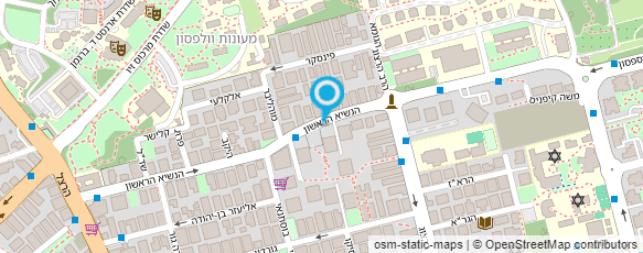 מפת הגעה אל שירי פרידמן- אדריכלות