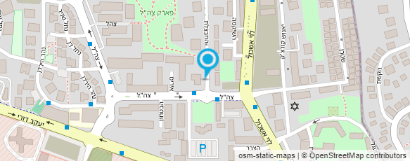 מפת הגעה אל גן חבצלת ב'